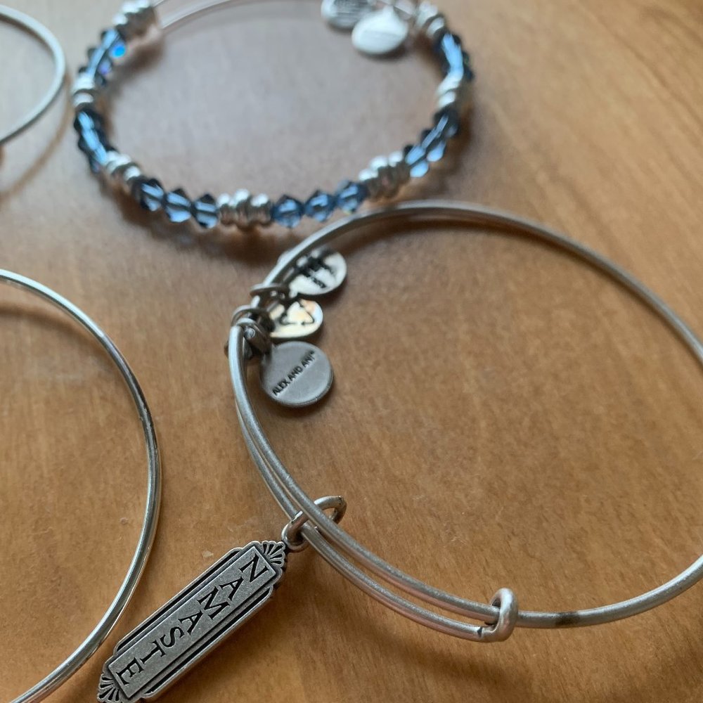Alex And Ani Women's Crystal Infusion Namaste View 4
